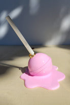 Erimiş Lolipop Yüzük Tutacağı | Pastel Pembe - 1