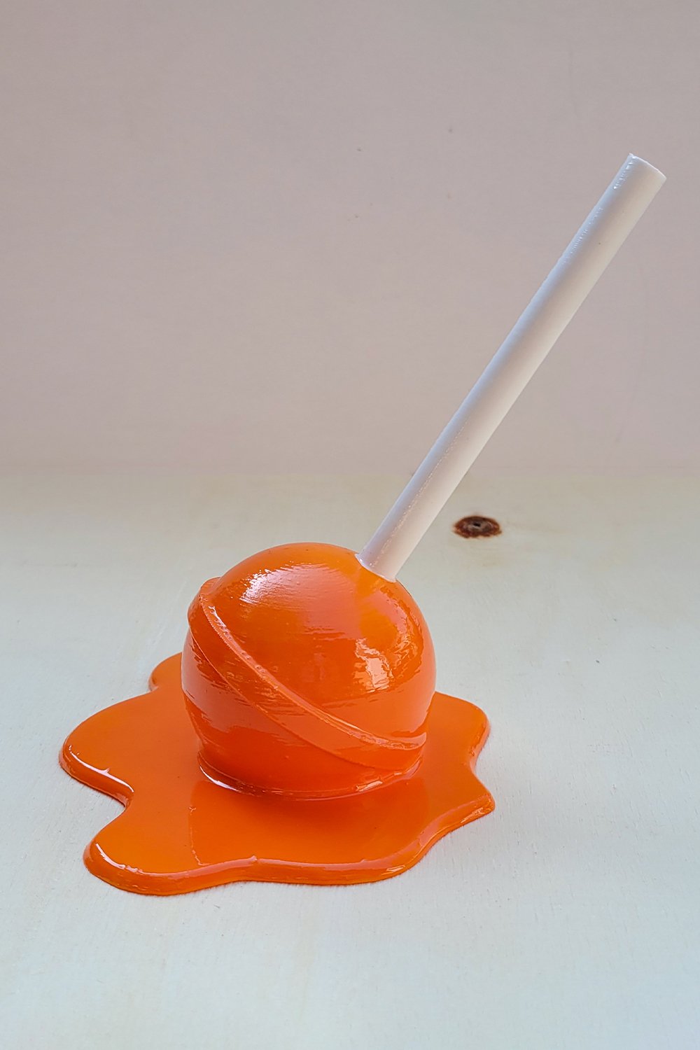 Erimiş Lolipop Yüzük Tutacağı | Turuncu - 3