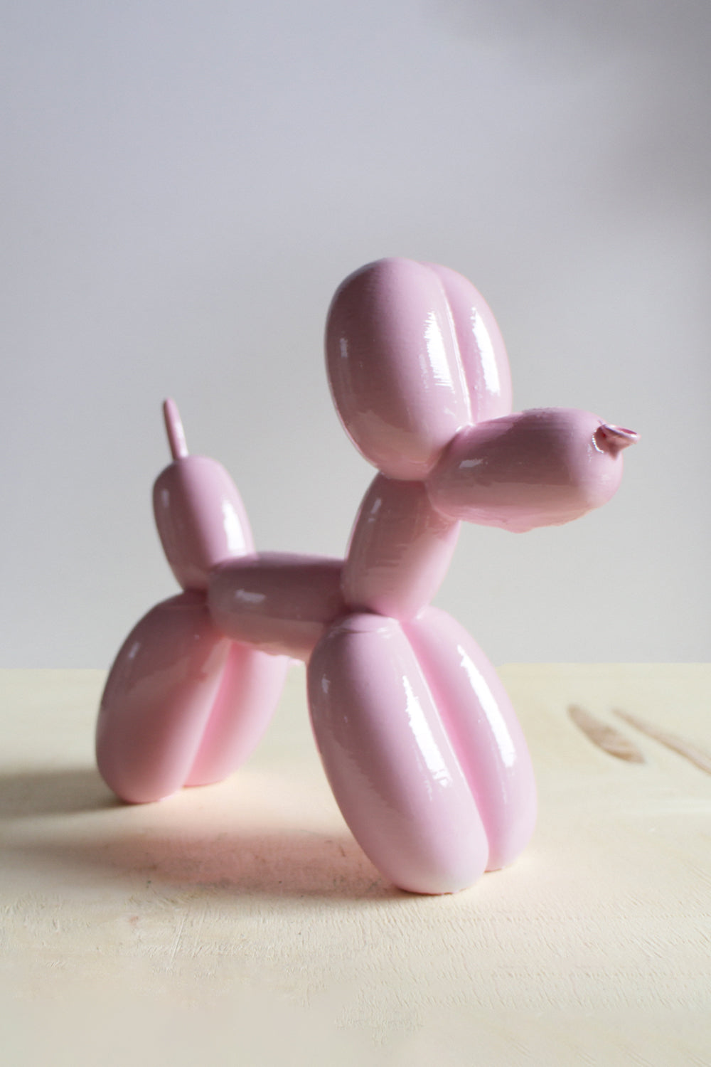 Balon Köpek Figürü | Pastel Pembe - 2