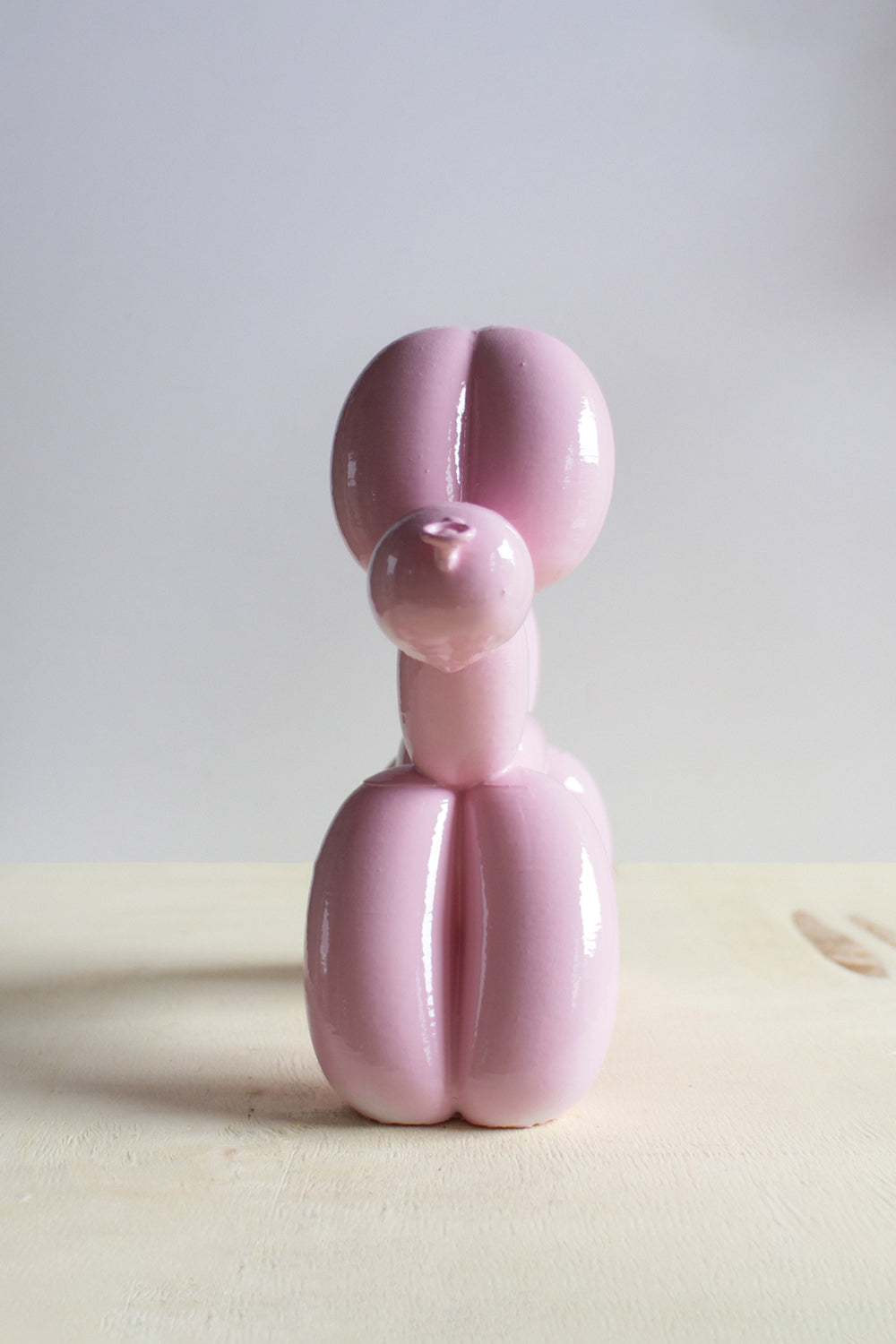 Balon Köpek Figürü | Pastel Pembe - 4