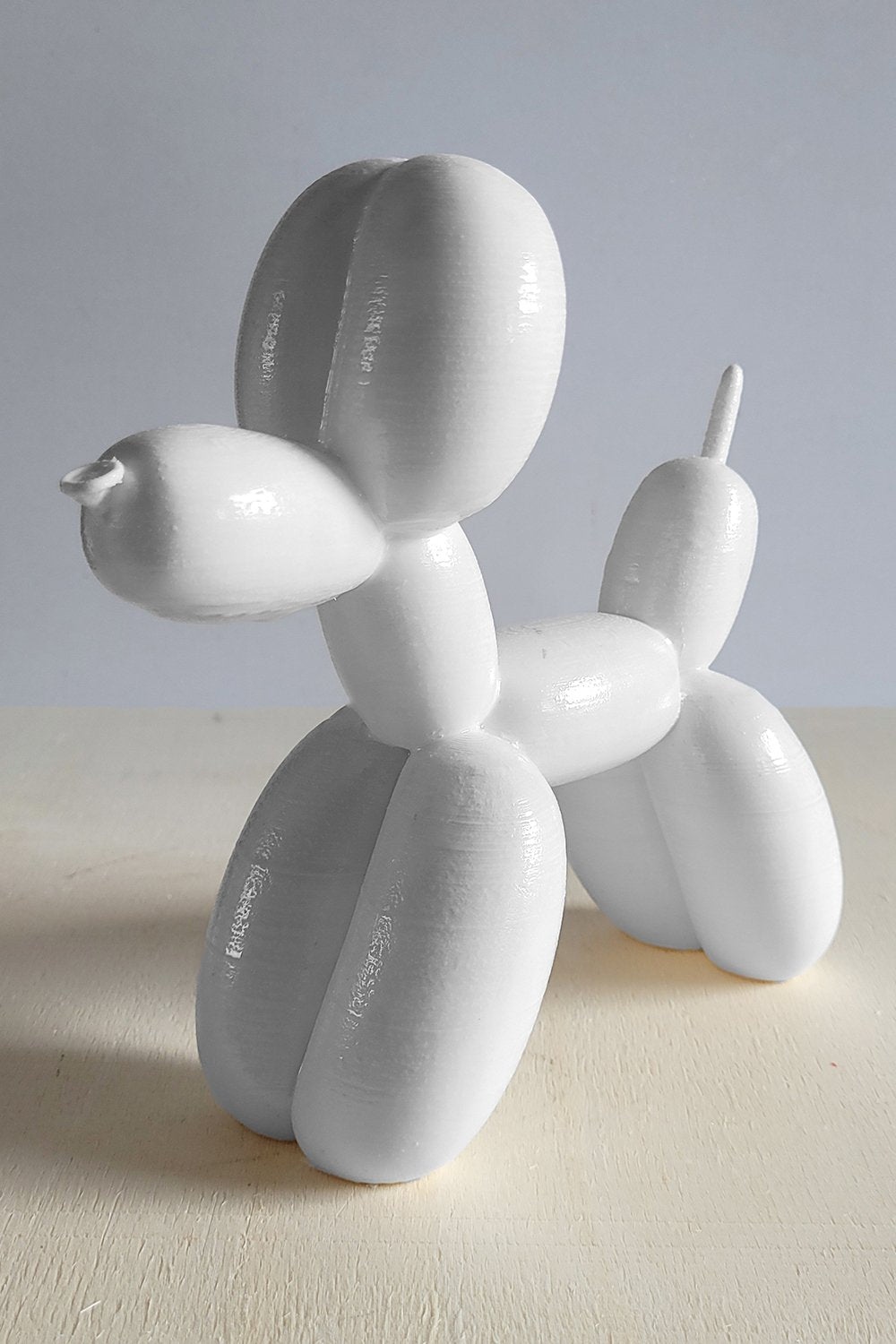 Balon Köpek Figürü | Beyaz - 1