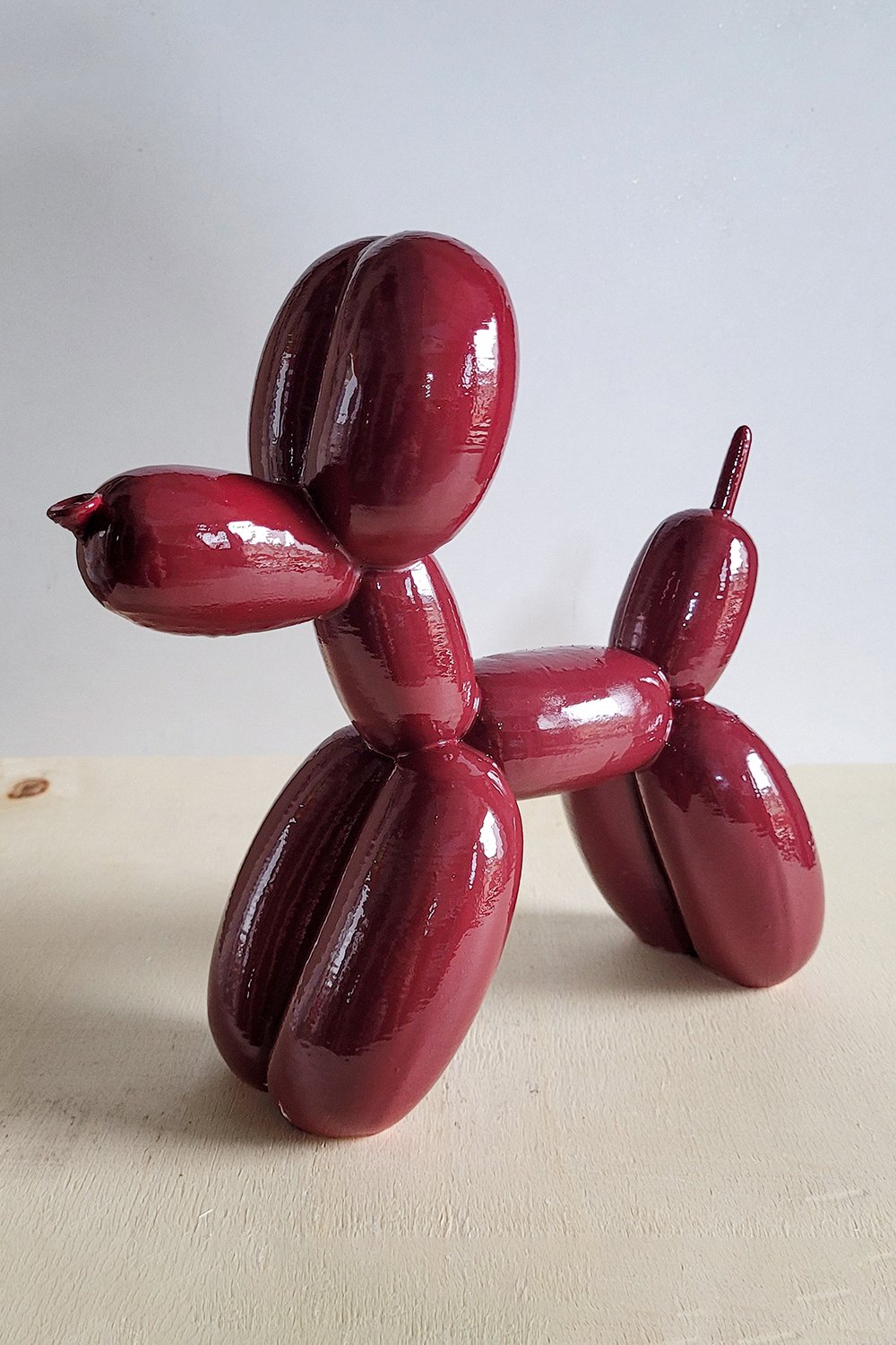 Balon Köpek Figürü | Bordo - 2