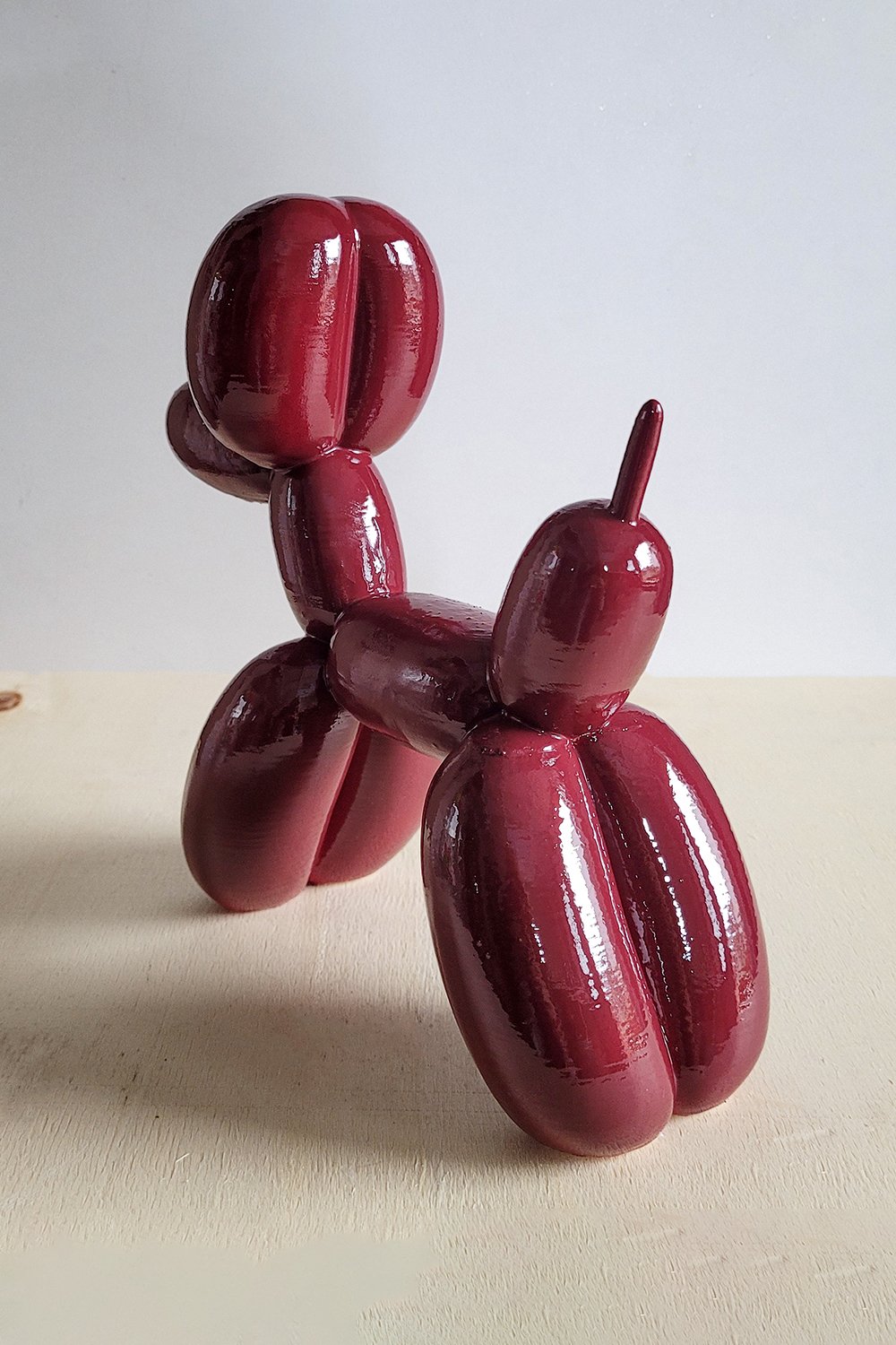 Balon Köpek Figürü | Bordo - 6