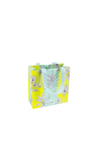 Southern Palms Turquoise & Lime Small Square Gift Bags 1 Each - 0