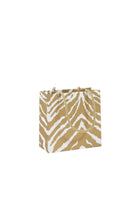 Go Wild Gold & White Small Square Gift Bag  1 Each - 0