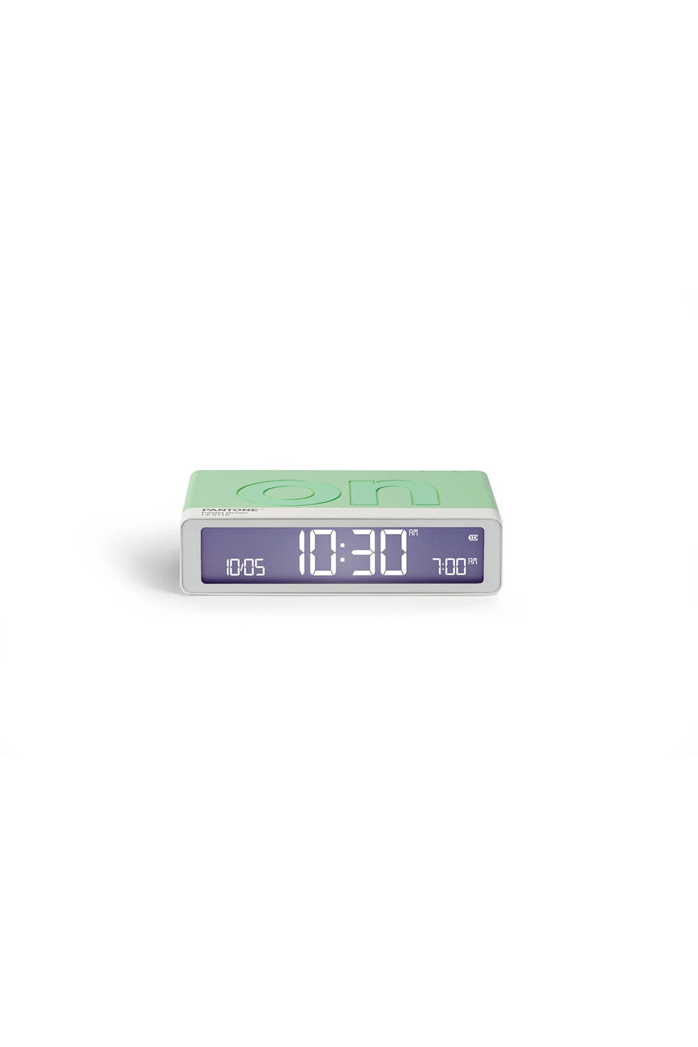 X Pantone Flip Klasik şarj Edilebilir Alarm Saat Mint - 0