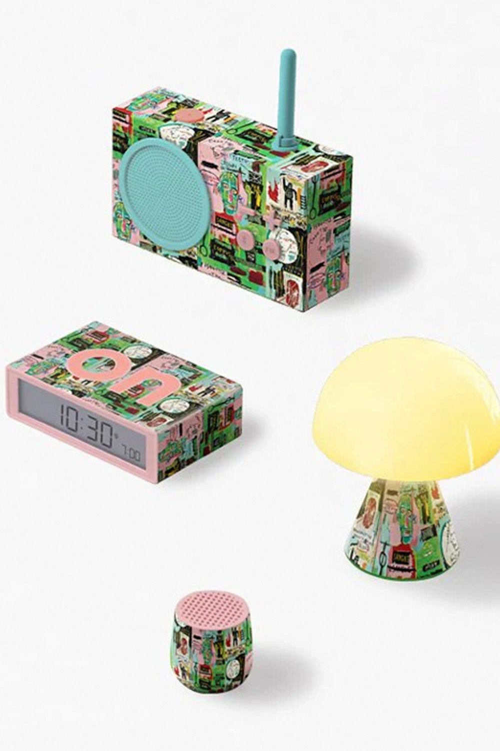 Mino + Bluetooth Hoparlör X Jean Michel Basquiat İn İtalian - 1