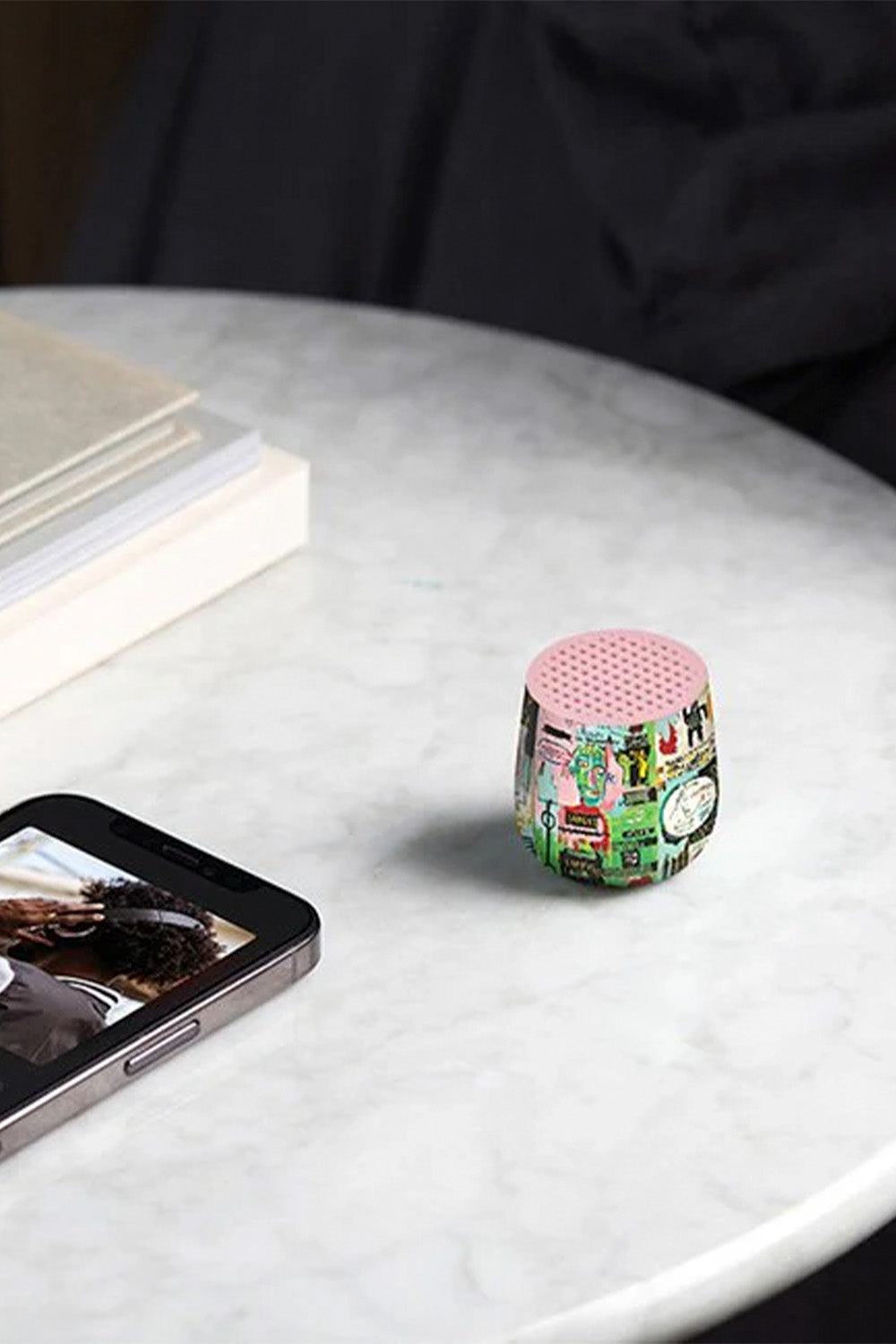 Mino + Bluetooth Hoparlör X Jean Michel Basquiat İn İtalian - 2