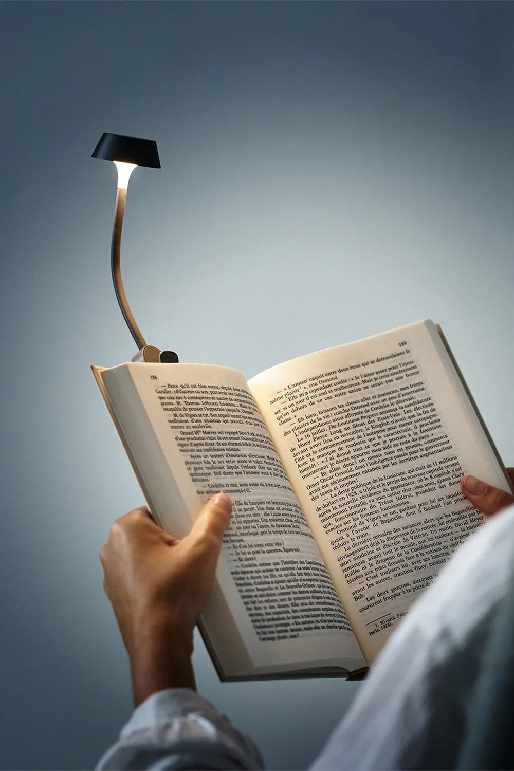 Mimi Esnek Okuma Lambası Metalik Gri - 7