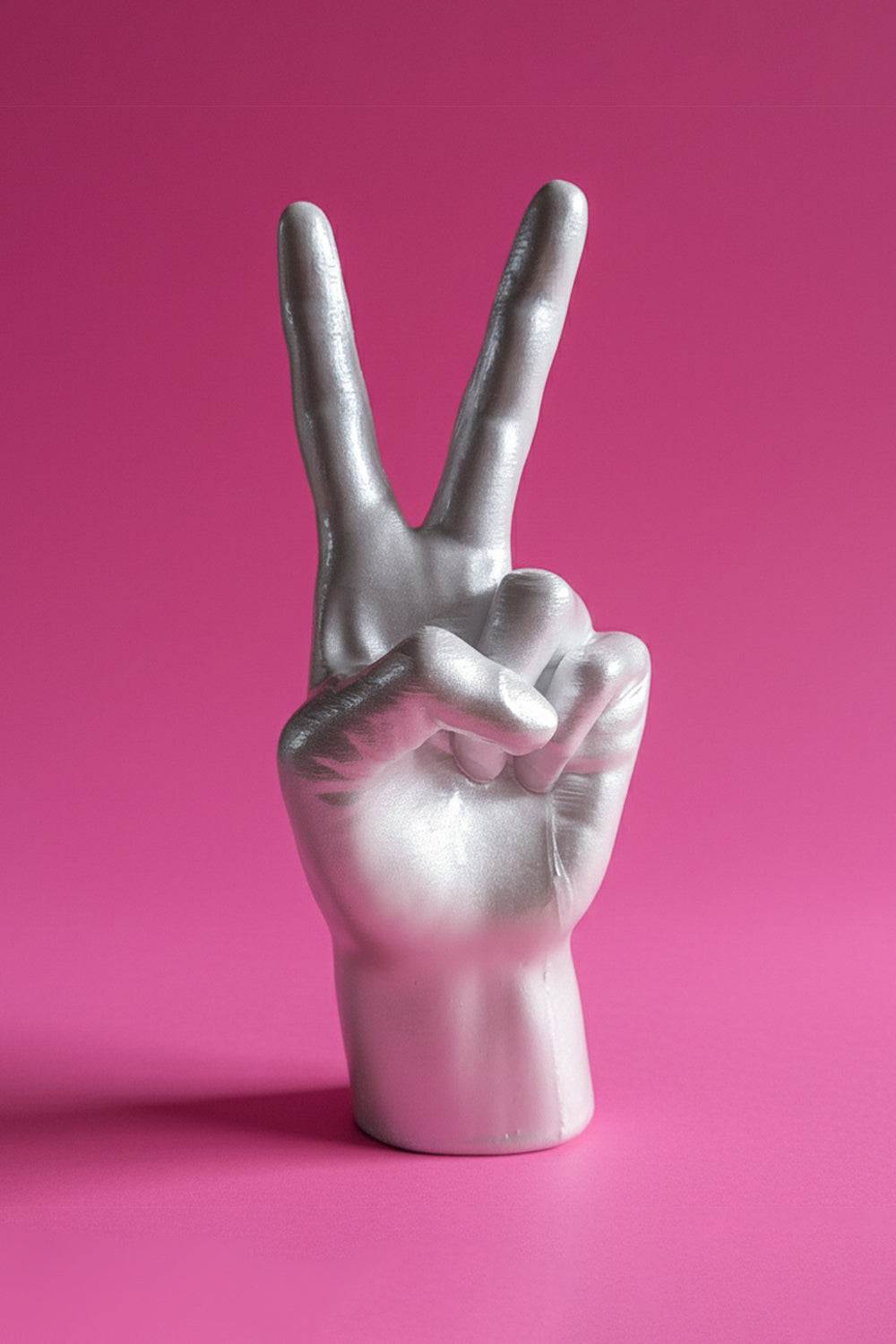 Barış El Figürü V2 | İnci Beyazı - 0