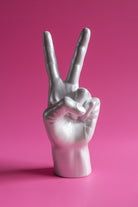 Barış El Figürü V2 | İnci Beyazı - 0