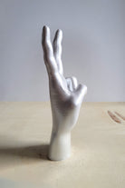 Barış El Figürü V2 | İnci Beyazı - 4