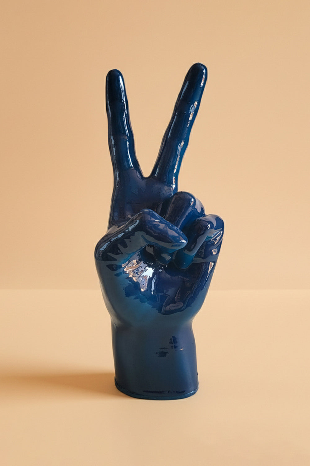 Barış El Figürü V2 | Okyanus Mavi - 0