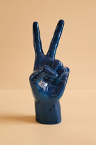 Barış El Figürü V2 | Okyanus Mavi - 0