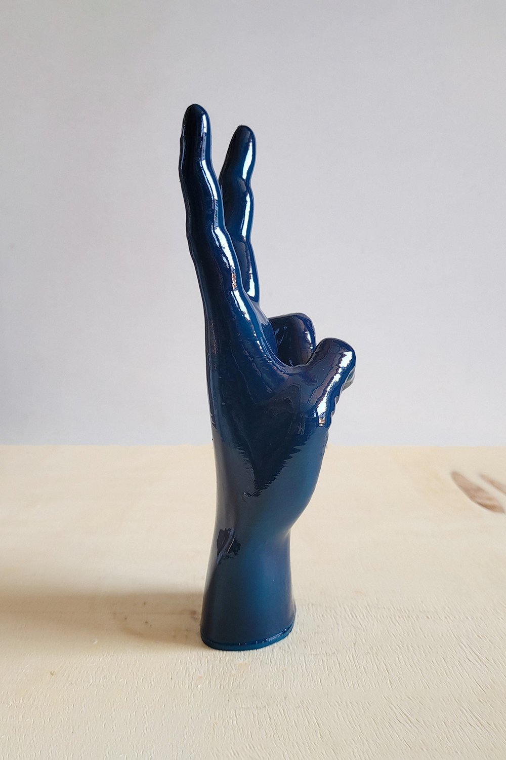 Barış El Figürü V2 | Okyanus Mavi - 3