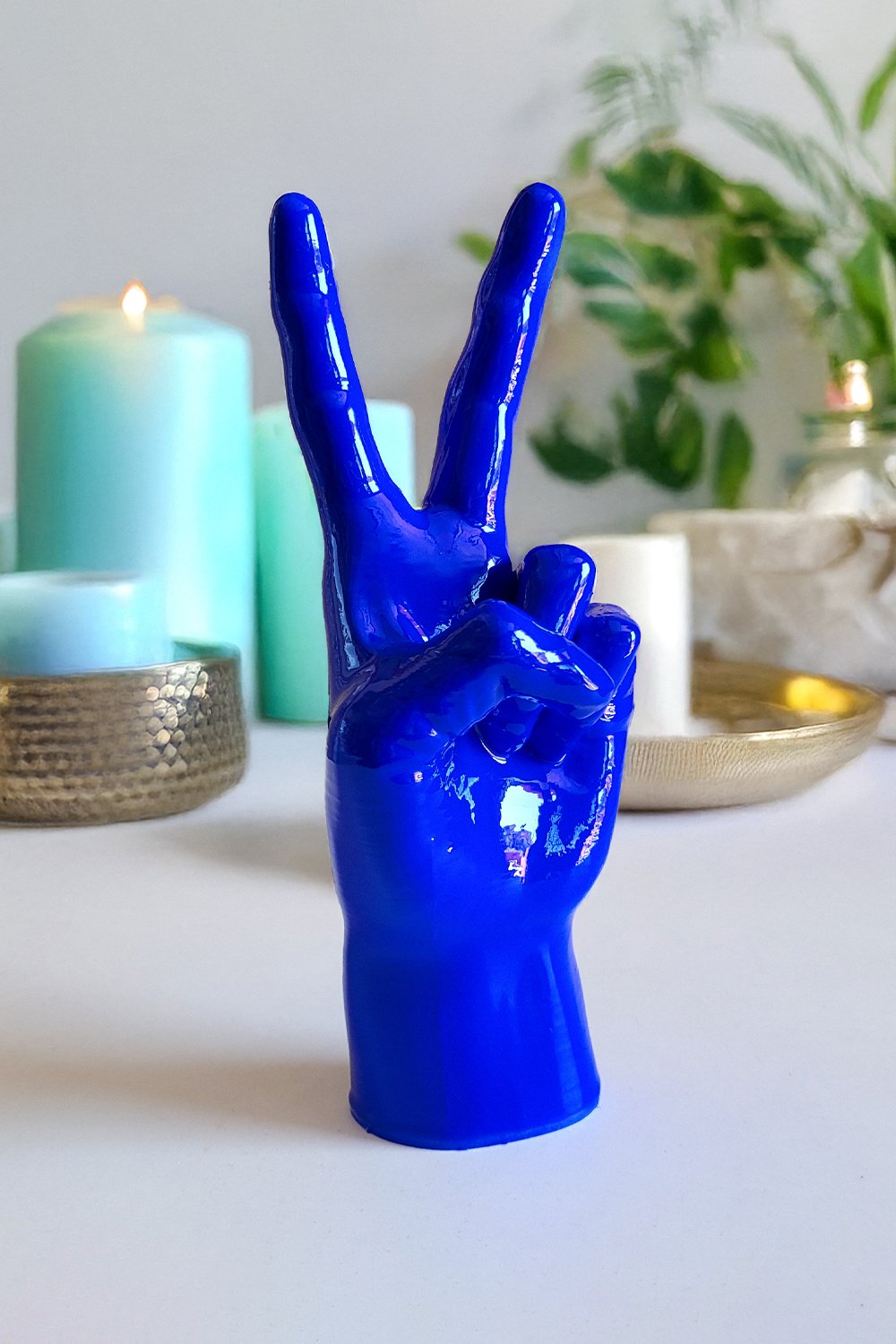 Barış El Figürü V2 | Ultramarin - 1