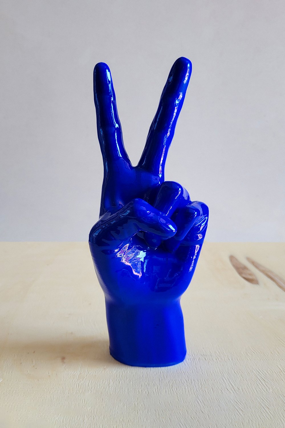 Barış El Figürü V2 | Ultramarin - 2