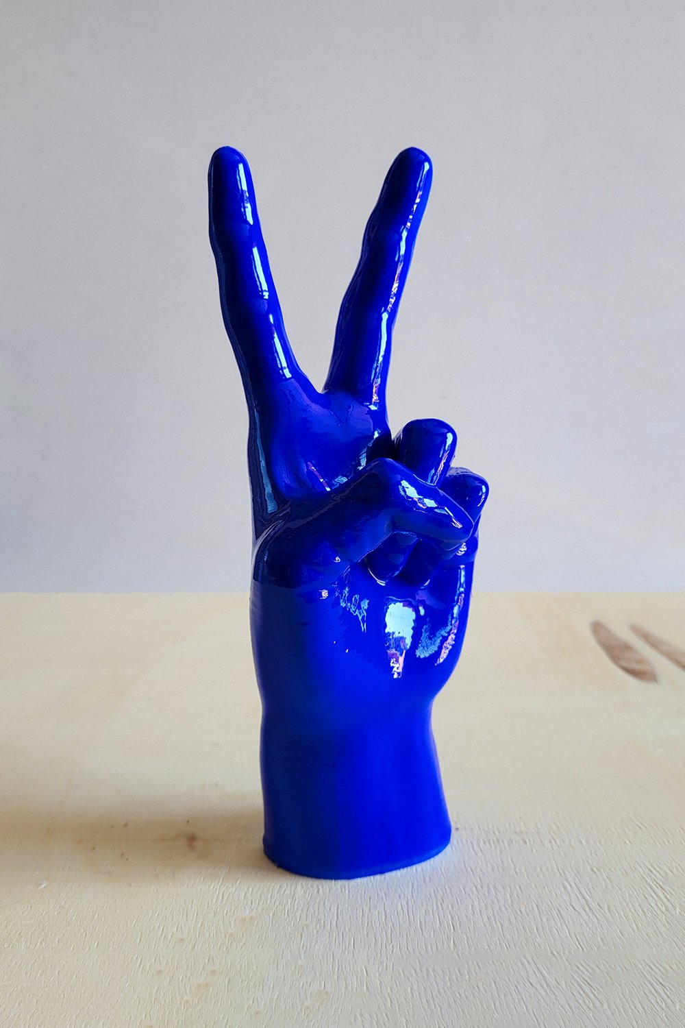 Barış El Figürü V2 | Ultramarin - 5