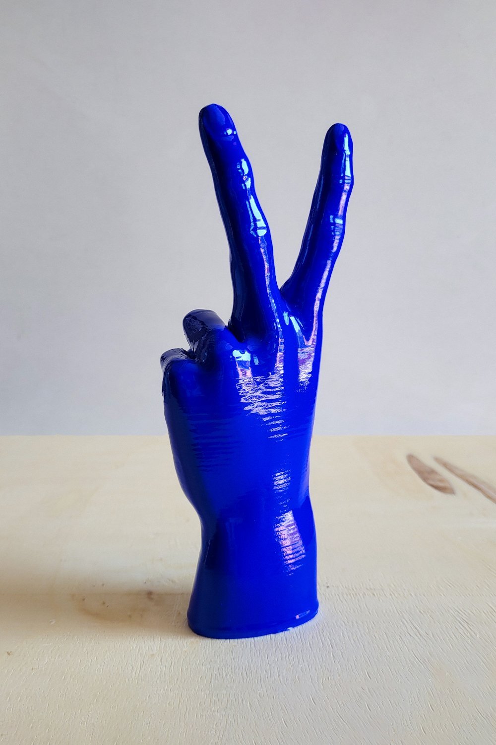 Barış El Figürü V2 | Ultramarin - 6