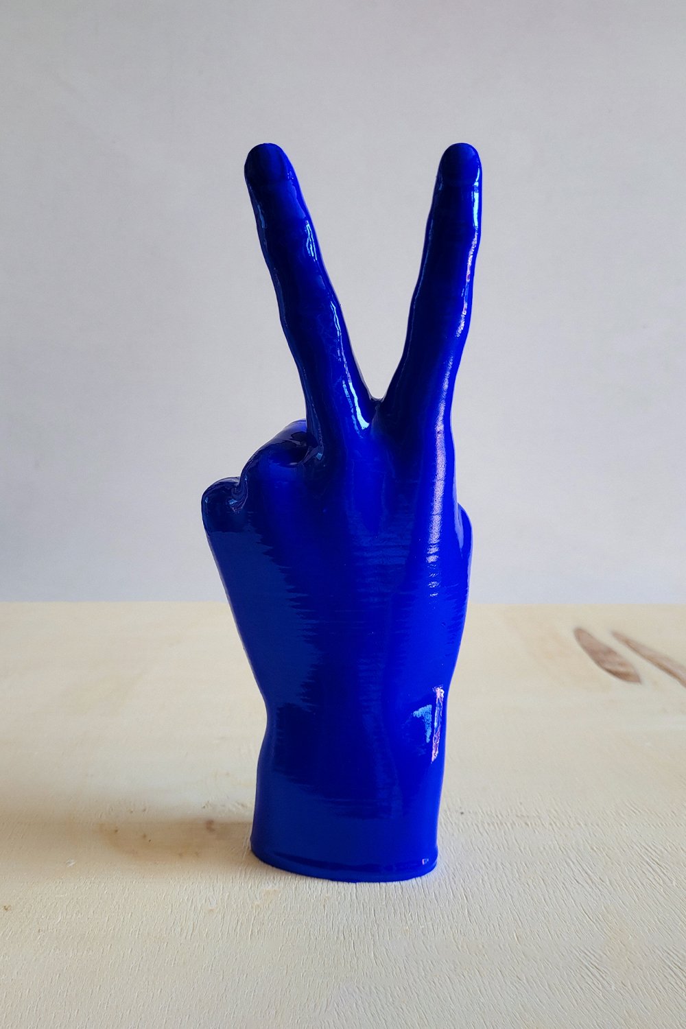 Barış El Figürü V2 | Ultramarin - 8