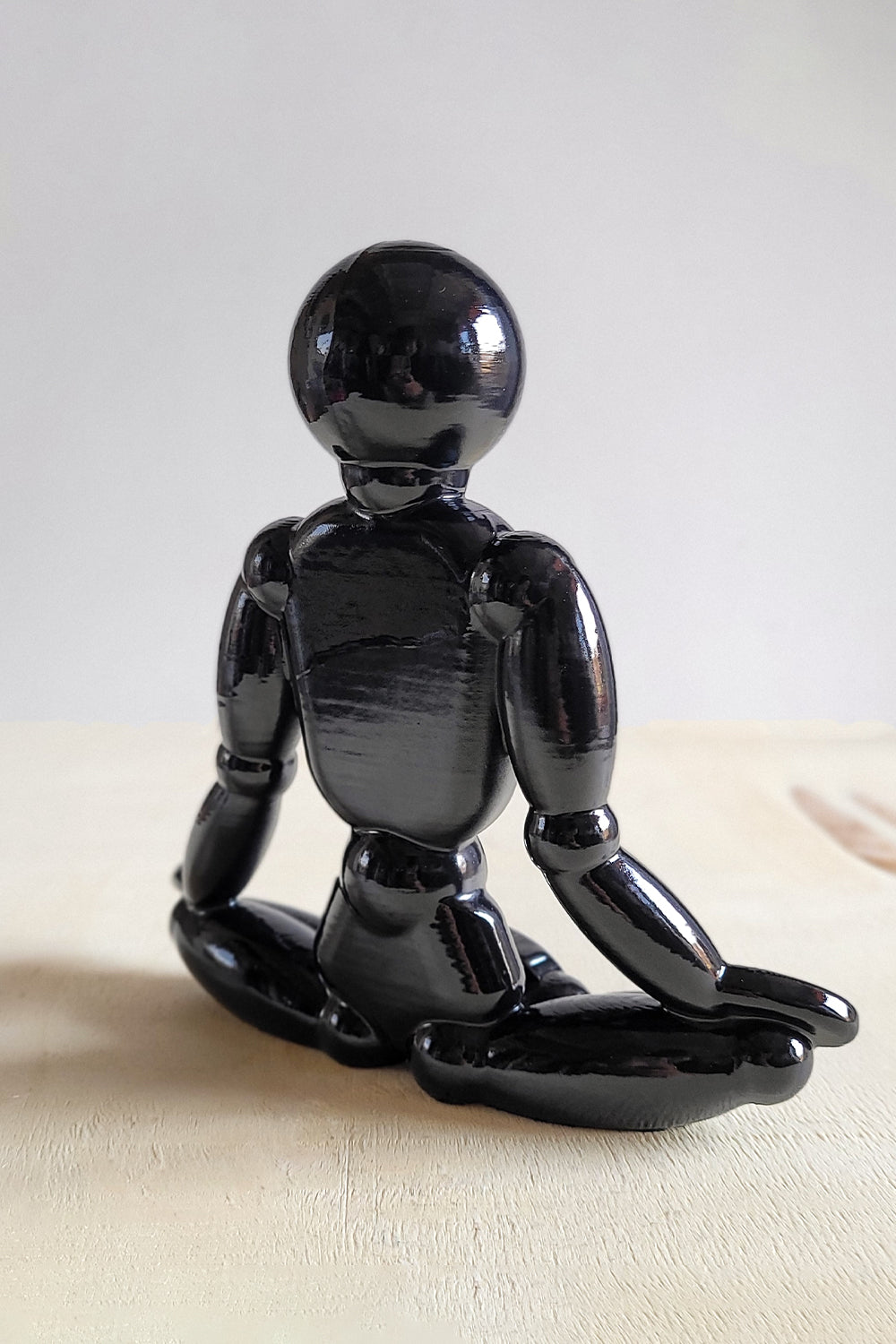 Yoga Lotus Pozu Model | Siyah - 3