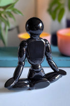 Yoga Lotus Pozu Model | Siyah - 4