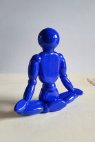 Yoga Lotus Pozu Figürü | Ultramarin - 5