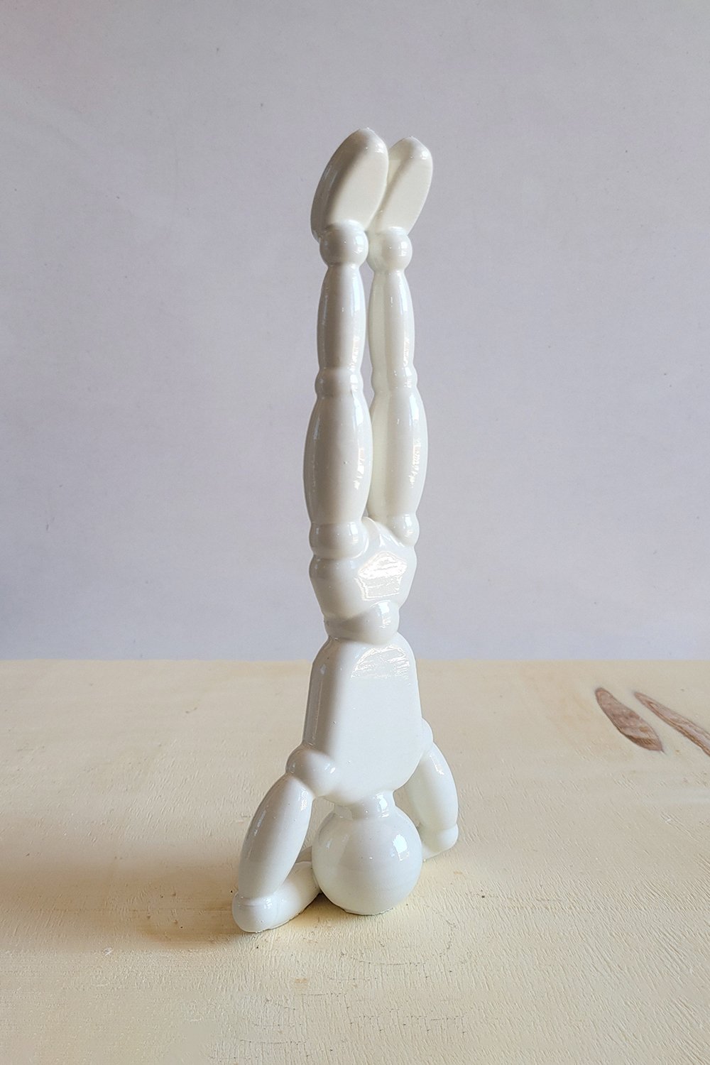 Yoga Headstand Pozu Figürü | Kemik - 3