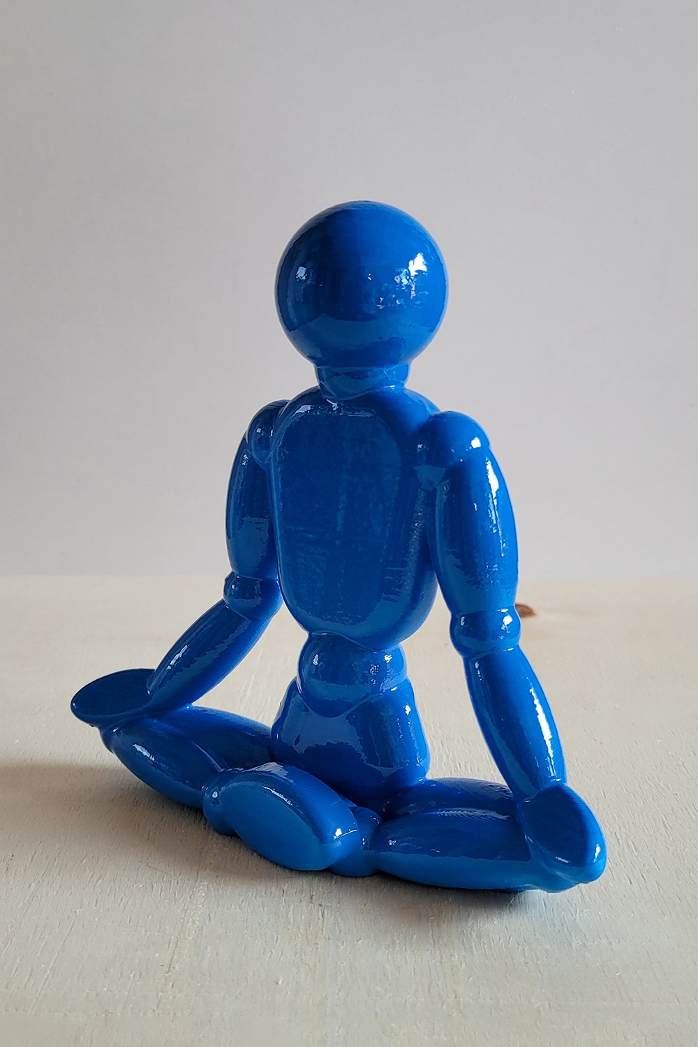 Yoga Lotus Pozu Model | Mavi - 7