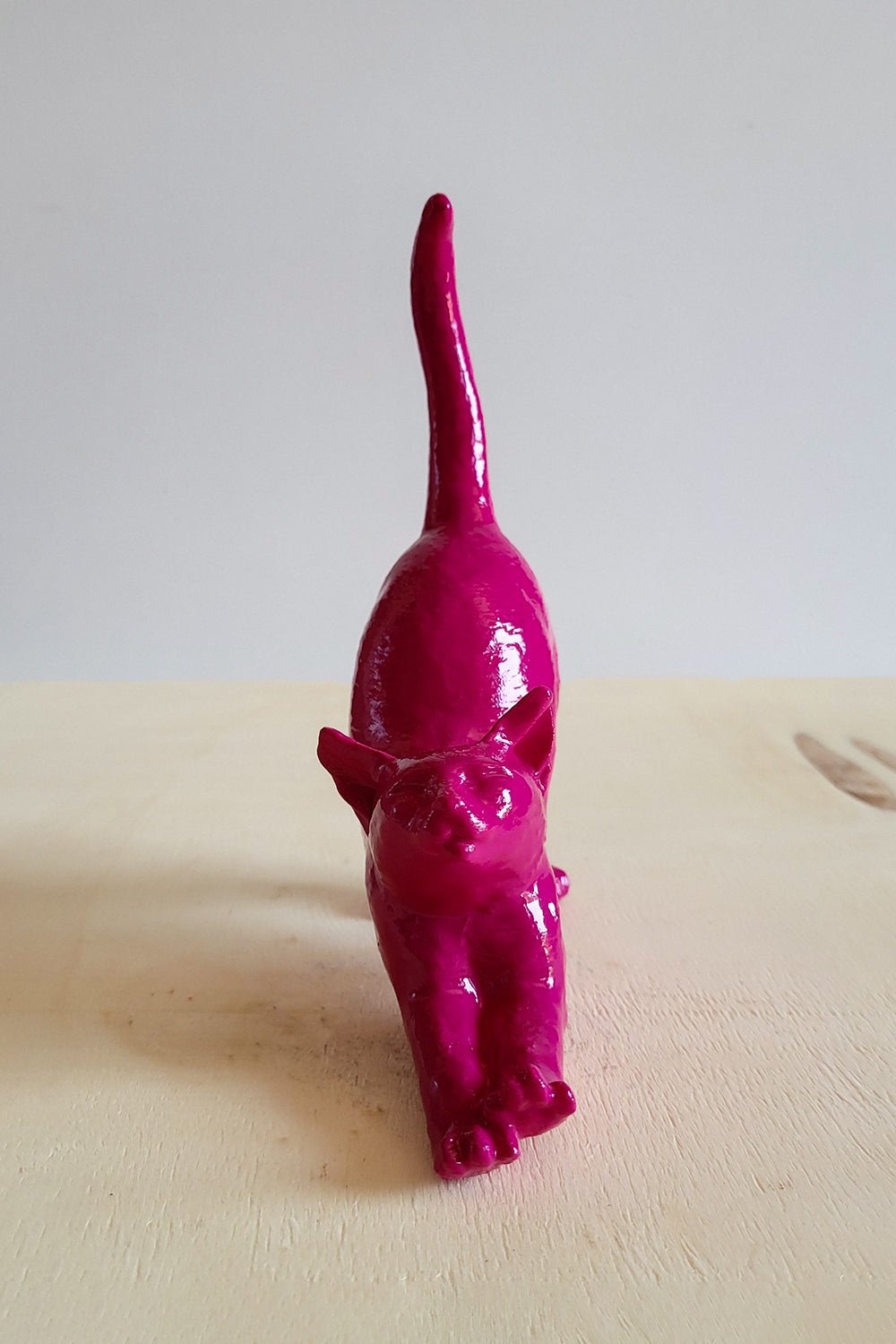 Esneyen Kedi Yüzük Düzenleyici | Fuşya - 6