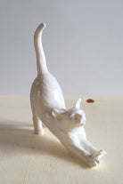 Esneyen Kedi Yüzük Düzenleyici | Beyaz - 3