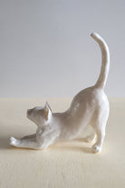 Esneyen Kedi Yüzük Düzenleyici | Beyaz - 6