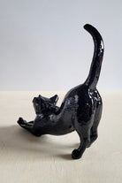 Esneyen Kedi Yüzük Düzenleyici | Siyah - 8