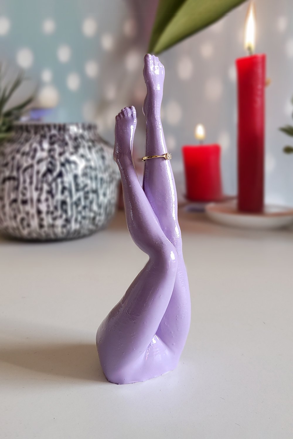 Bacak Yüzük Düzenleyici | Lila - 1