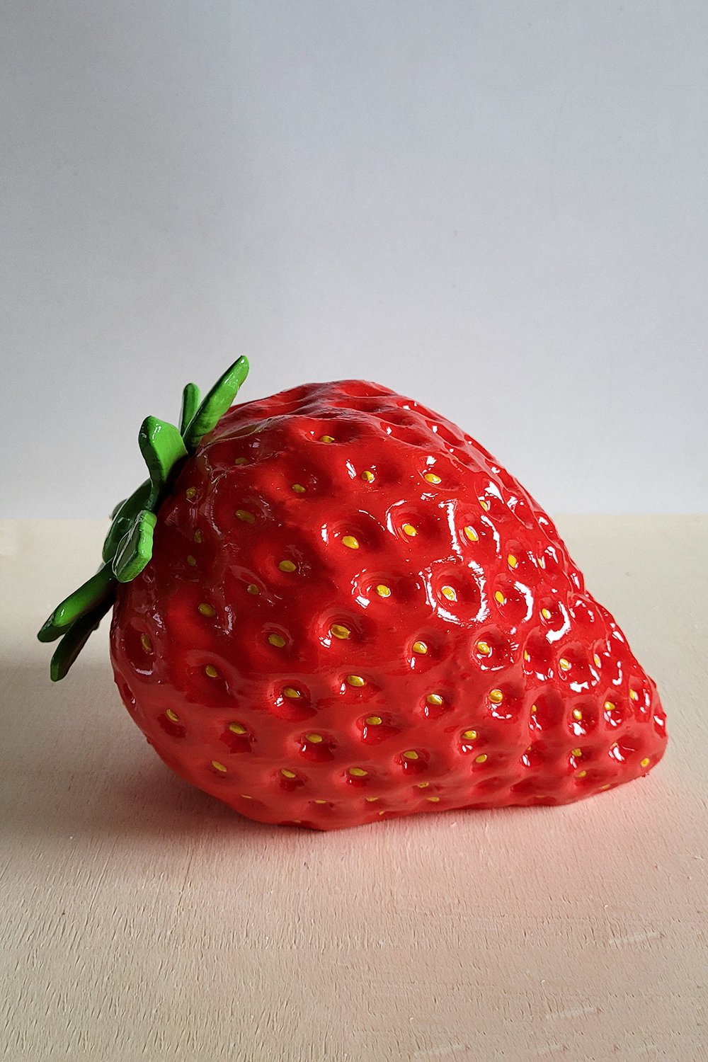 Big Berry Dekoratif Çilek Heykeli - 2