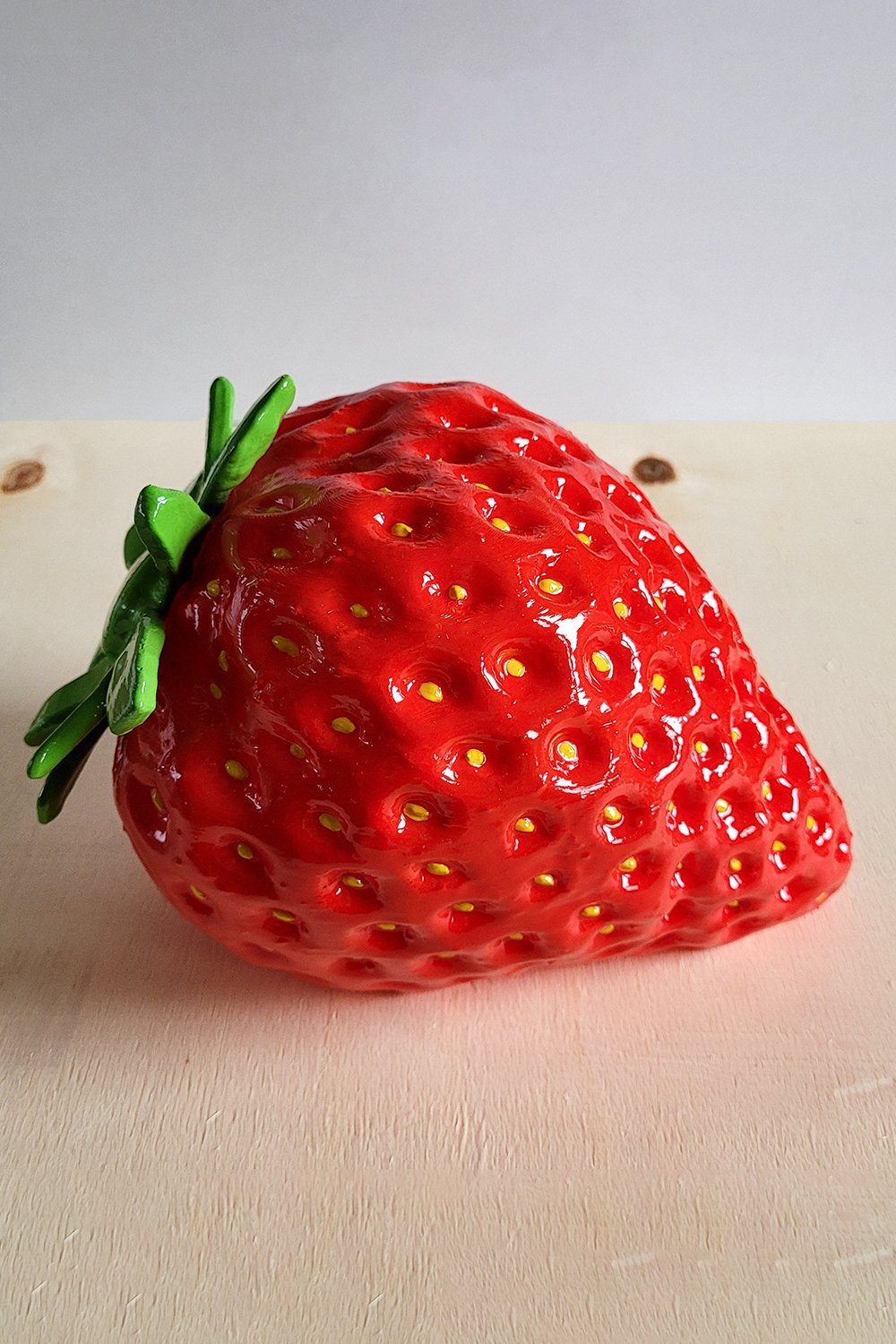 Big Berry Dekoratif Çilek Heykeli - 8