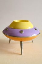 Retro Mini Ufo Saksı | Pastel Mor - 2