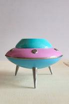 Retro Mini Ufo Saksı | Pastel Pembe - 3
