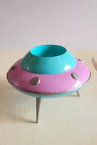 Retro Mini Ufo Saksı | Pastel Pembe - 5