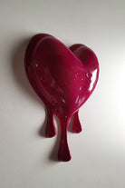 Eriyen Kalp Duvar Dekoru | Fuşya - 5