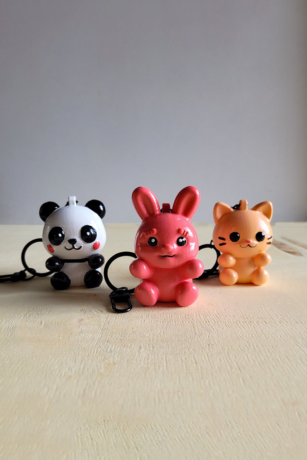 Kawaii Hayvanlar Anahtarlık - 2