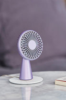 Wino Taşınabilir Fan Lila - 4
