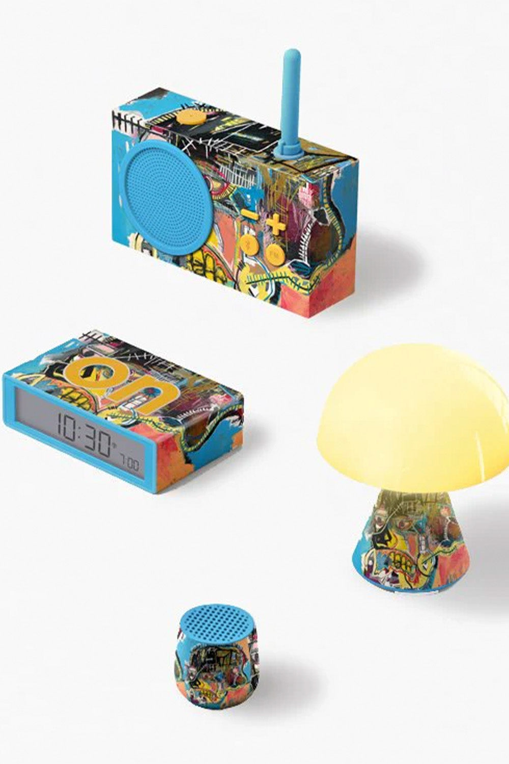 Flip + Alarm Saat X X Jean Michel Basquiat Skull - 2