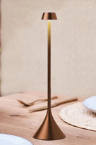 Steli Shade Led Masa Lambası Bronz - 1