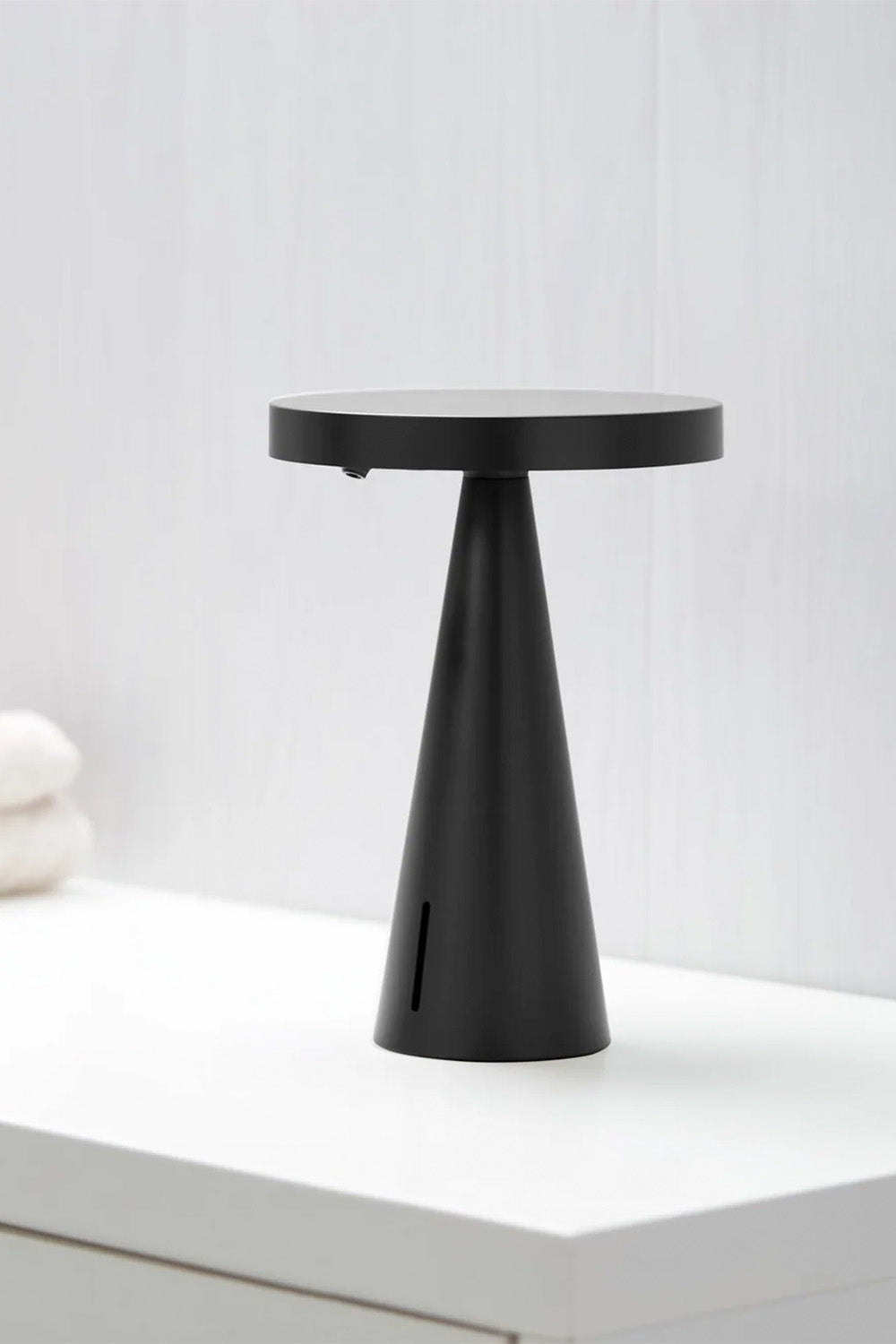 Mano Sensörlü Aydınlatmalı Jel Sabun Dispanseri Siyah - 4