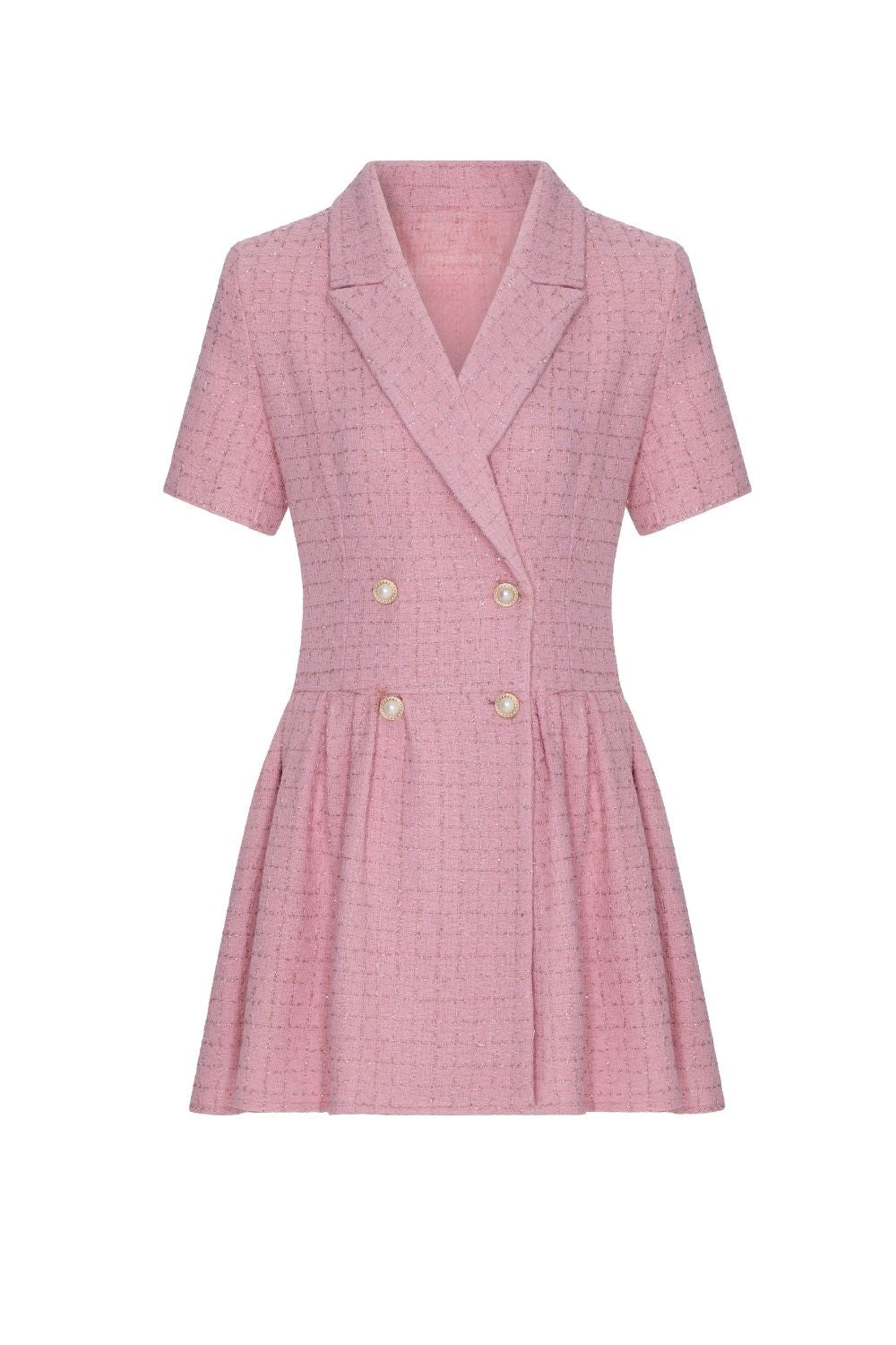 Sadia Ceket Mini Elbise Pembe - 1