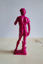 David | Fuşya Heykel - 5