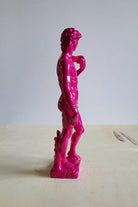 David | Fuşya Heykel - 7