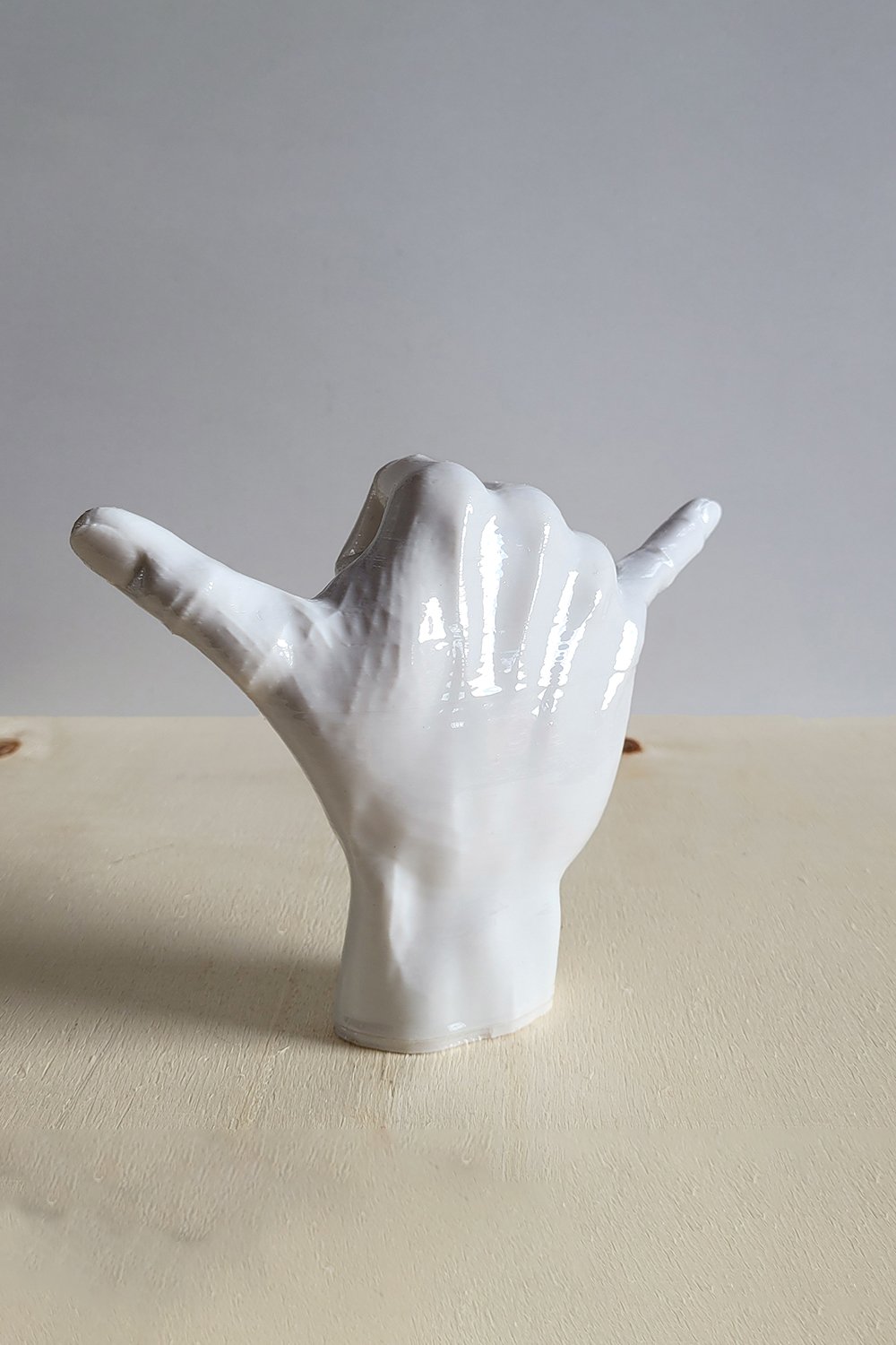 Shaka El Figürü | Beyaz - 5