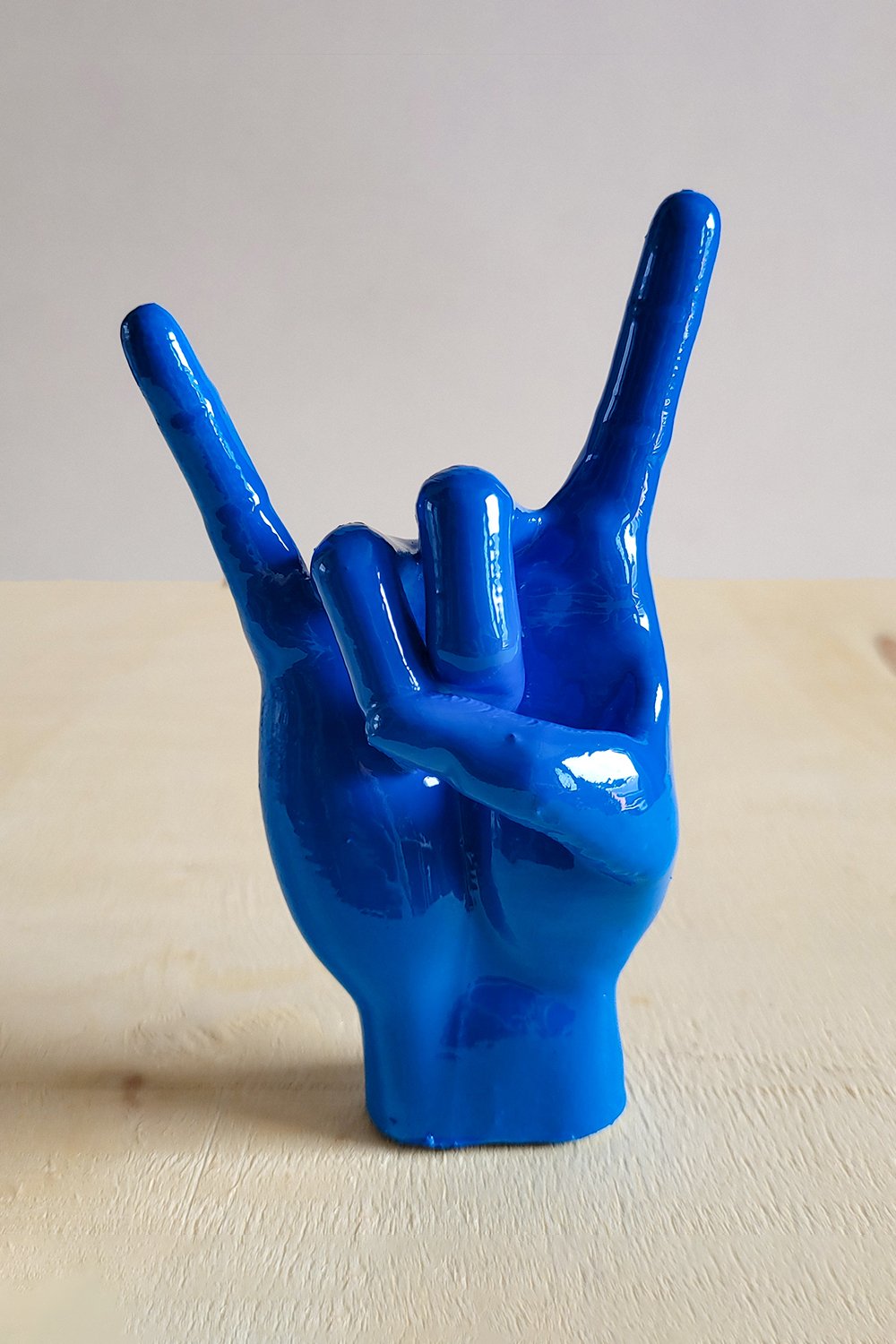 Rock El Figürü | Mavi - 2